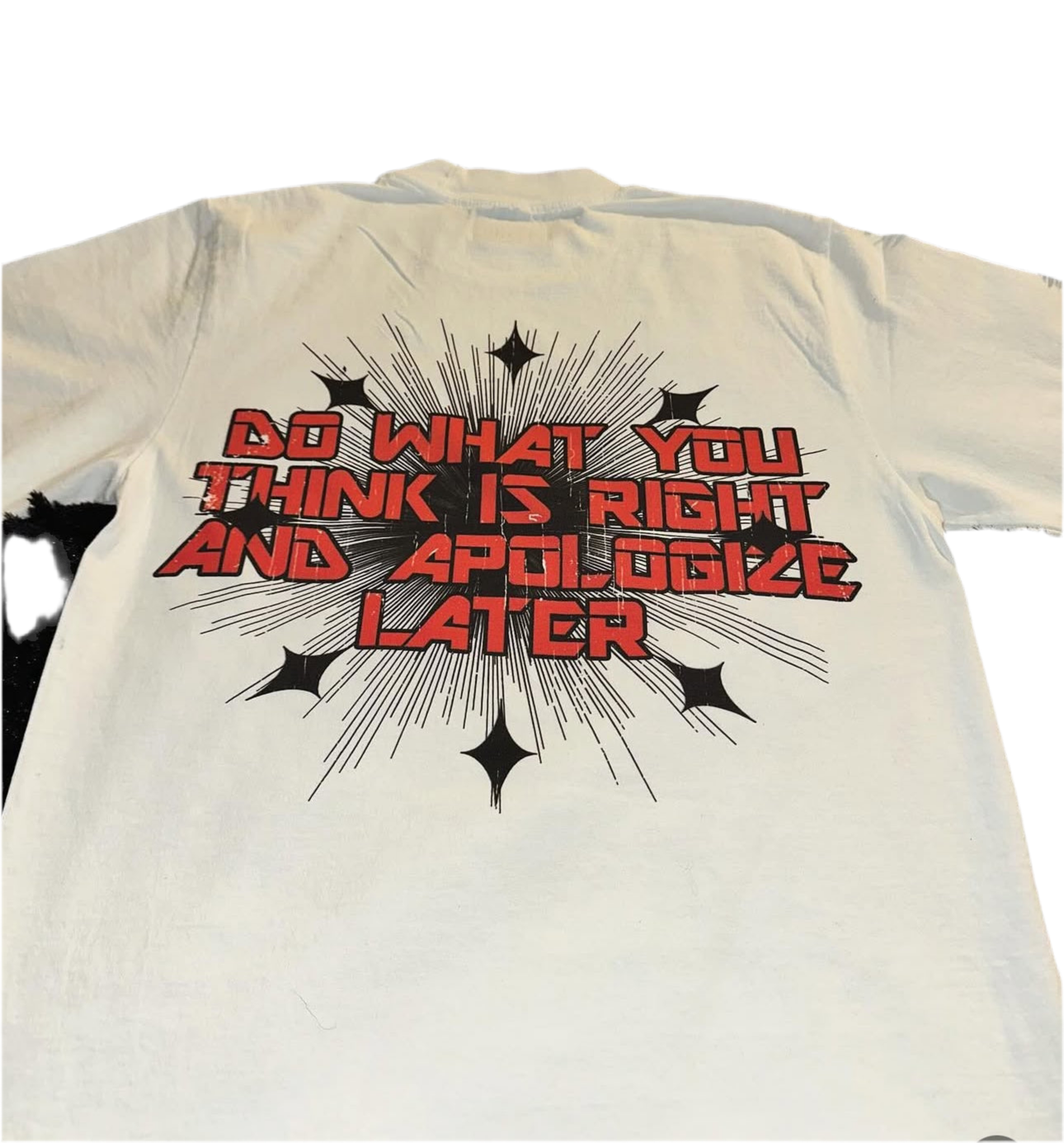 Apologize later