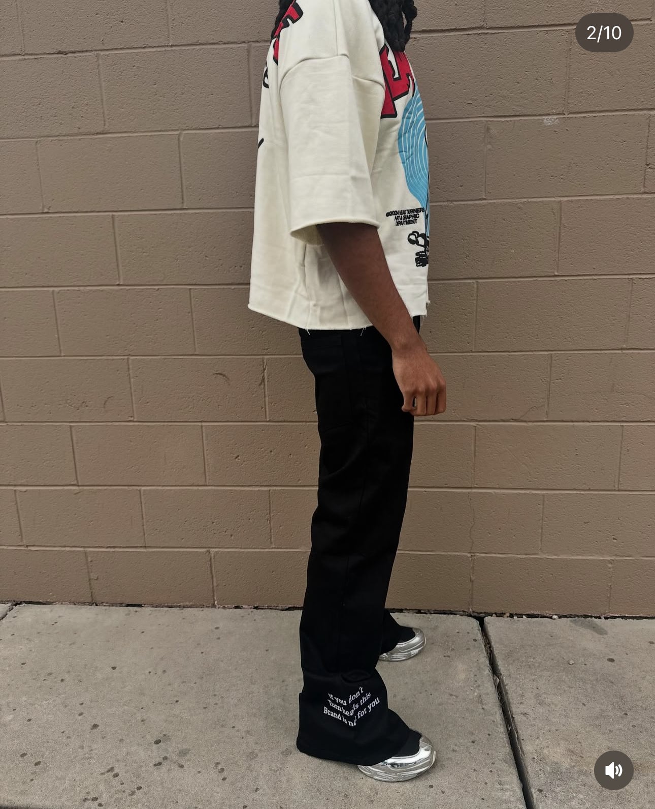 Abstract Mickey Tee